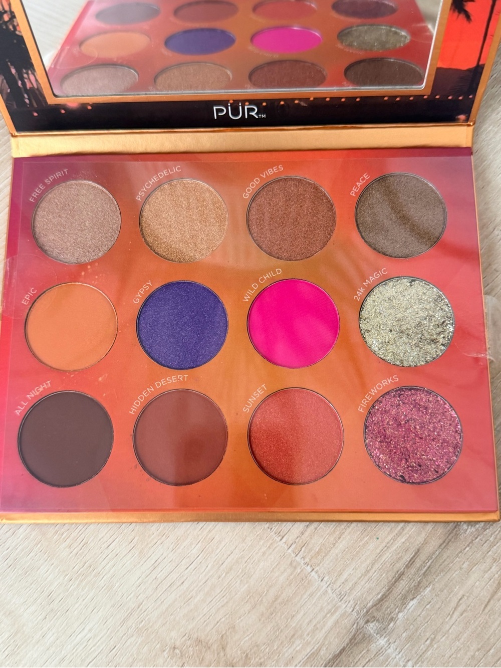 PUR Vibrant 12-Color Eyeshadow Palette